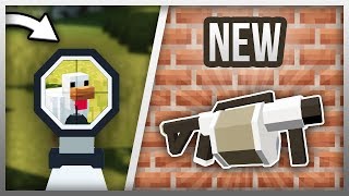 ✔️ NEW Scopes and Models MrCrayfishs Gun Mod [upl. by Aicatsue]