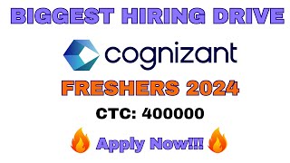 Biggest Hiring Drive  Cognizant CIS Role amp Teleperformance  Freshers 2024  Apply Now [upl. by Wardlaw607]