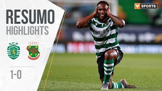 Highlights  Resumo Sporting 10 Paços de Ferreira Liga 1920 26 [upl. by Suanne]