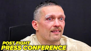 Oleksandr Usyks EMOTIONAL Full Post Fight Press Conference vs Tyson Fury • Fury vs Usyk [upl. by Vannie]