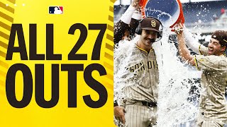 ALL 27 OUTS of Dylan Ceases NOHITTER including the play from Xander Bogaerts and Jackson Merrill [upl. by Nosmirc]