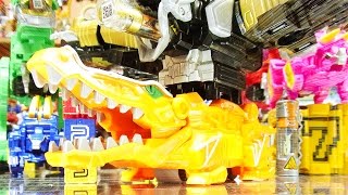 よみがえる Power Rangers Dino Super Charge Ptera Charge Megazord [upl. by Ineslta]