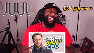 Juuls CEO Reaction  No More Advertising to Kids  CollegeHumor [upl. by Silado937]