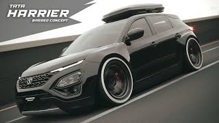 TATA Harrier Bagged Concept  Zephyr Designz  4K [upl. by Ennairek697]