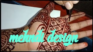 Easy simple mehndi designmailanji design aflans world [upl. by Oakley]