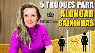 5 Truques para Alongar Baixinhas  Moda [upl. by Eivad835]