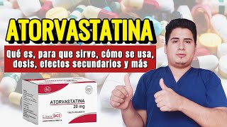 💊 ¡Descubre Atorvastatina Qué es y para qué sirve Atorvastatina Dosis y Cómo se Toma [upl. by Enelrahc]