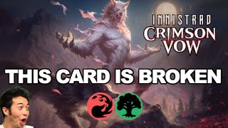 New Werewolfs Are Overpowered 🔥 TRY THIS  Gruul RedGreen  MTG Standard Innistrad Crimson Vow [upl. by Adnileb]