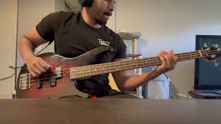 Aerials  System Of A Down Bass Cover [upl. by Holihs805]