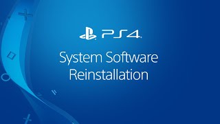 Reinstalling PS4 System Software [upl. by Avan]