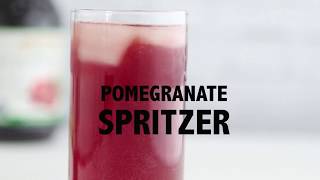 Pomegranate Lime Spritzer [upl. by Fonseca872]