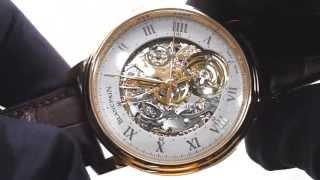 Baselworld 2013 Blancpain Le Brassus Carrousel Répétition Minutes Chronographe [upl. by Hannan344]