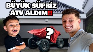 KARDEŞİME BÜYÜK SÜRPRİZ ATV ALDIM SİNİRDEN AĞLADI [upl. by Aibar747]