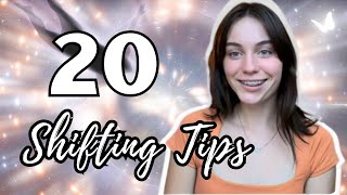 20 SHIFTING TIPS  Answering YOUR Shifting Questions ☆ [upl. by Hartzell]