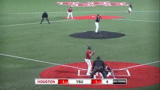 YSU Baseball Highlights at Houston  Feb 15 2020 [upl. by Kern]