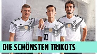 FußballWeltmeisterschaft – Das sind die schönsten Trikots bei der WM 2018 [upl. by Connolly723]