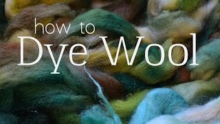 How to dye Wool [upl. by Sparks]