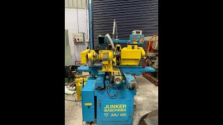 JUNKER ARJ 400 Grinding Machine prowincorporation grindingequipment grindingmachine [upl. by Miquela]