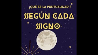 La puntualidad según cada signo [upl. by Rufus]