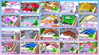 30 ID DEKORASI RUMAH GIRL  Sakura School simulator [upl. by Landre]