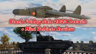 War Thunder Black Friday Sale 2023  Details Overview amp Black Prince  P61A1 Black Widow Reviews [upl. by Enram]