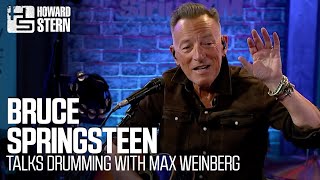 Bruce Springsteen Talks Drumming With Max Weinberg [upl. by Medora]