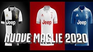 NUOVE MAGLIE JUVE 2020 Kit Gara Home  Away  Third 1920 [upl. by Nairdna]