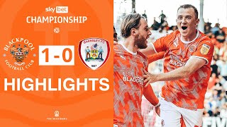 Highlights  Blackpool v Barnsley [upl. by Nosreg5]