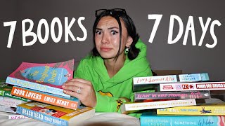 I read 7 romance books in 7 days [upl. by Meit]