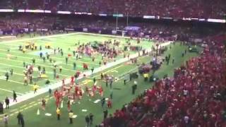 The Winning Kick 2011 New Orleans Bowl ULL Ragin Cajuns vs San Diego State  New Orleans Louisiana [upl. by Enilarak]