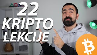 22 NAJBITNIJE KRIPTO LEKCIJE [upl. by Wilson]