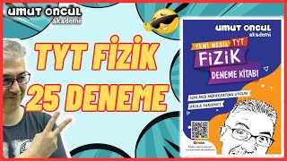 Umut Öncül  Yeni Nesil TYT Fizik 25 Deneme Kitabı [upl. by Arnold821]