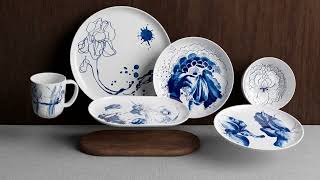 Royal Delft  Blue Transition by Royal Delft  Artistic revolution on a plate [upl. by Hadeis852]