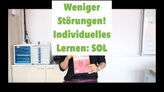 Individuelles Lernen  Weniger STÖRUNGEN SOL Teil 2 U’Vorbereitung  5 Bausteine [upl. by Oderfodog]