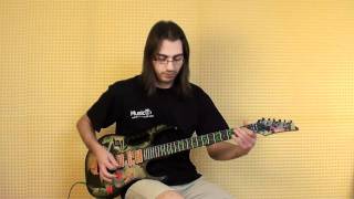 Chitarra Rock  Chromazone Mike Stern cover by Matteo Procopio [upl. by Nerad]