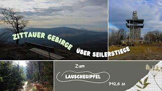 Zittauer Gebirge  Zur Lausche über Seilerstiege [upl. by Nine]