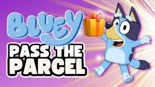 Bluey pass the parcel game music  music stops randomly [upl. by Reinaldos953]