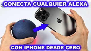 CONFIGURAR ALEXA ECHO DOT 5 con IPHONE [upl. by Azpurua]