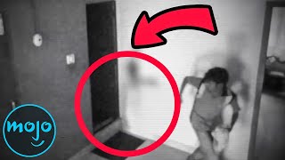 Top 10 Creepiest Things Caught On Security Cameras [upl. by Hcurob]