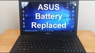 Asus Laptop Battery Removal amp ASUS Battery Replacement  ASUS battery not charging  Easy Fix [upl. by Aicia]