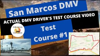 San Marcos CA DMV Drivers Test Route  Behind the Wheel [upl. by Ita84]