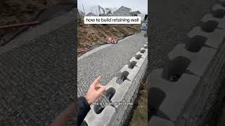 unskippable steps construction hardscape retainingwall [upl. by Dao642]