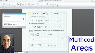 PTC Mathcad Prime  Areas [upl. by Kcireddor663]