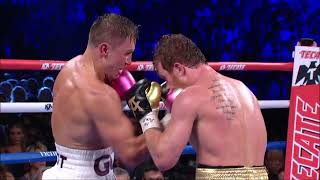 Canelo Alvarez vs Gennady GGG Golovkin 2 Highlights [upl. by Mairam]