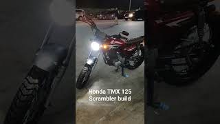 Honda TMX 125 scrambler build goodboygarage tmx125alpha swabz [upl. by Twila]