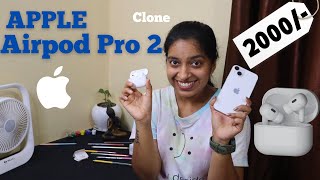 Unipod Pro 2 Best Clone AirPod  Budget AirPod [upl. by Roxy]