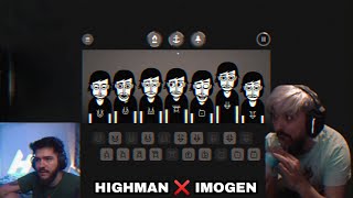 HIGHMAN ❌ IMOGEN  FACE MUZICA PE LIVE  FUNNY MOMENTS 😂 [upl. by Judus]