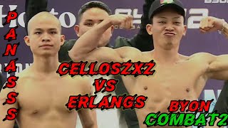 PANASSS Sesi Timbang Badan  Celloszxz vs Erlangs  Byon Combat 2 [upl. by Garreth]