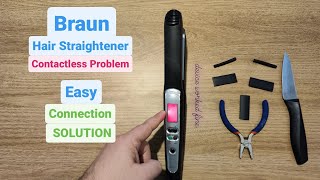 Braun Hair Straightener Wont Turn On Not Working Repair [upl. by Betz]