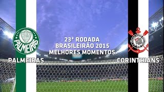 Melhores Momentos  Palmeiras 3 x 3 Corinthians  Brasileirão  06092015 [upl. by Marnie]